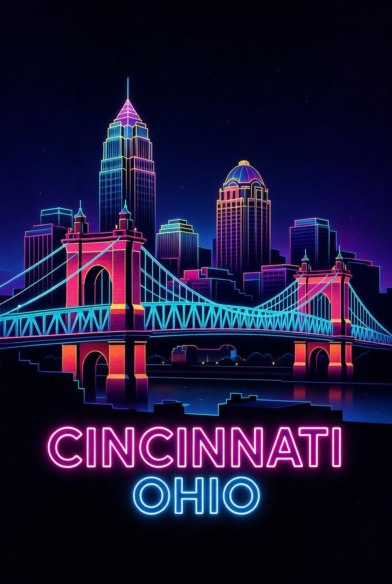 Cincinnati Ohio FoodieCards